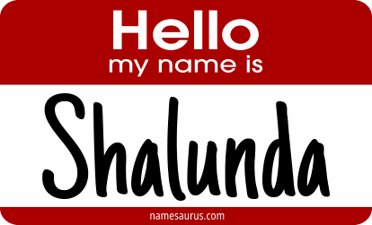 Hello my name is Shalunda png download