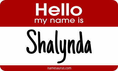 Hello my name is Shalynda png download
