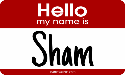 Hello my name is Sham png download