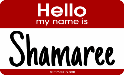 Hello my name is Shamaree png download