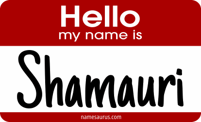 Hello my name is Shamauri png download
