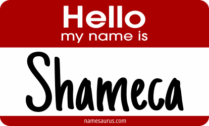 Hello my name is Shameca png download