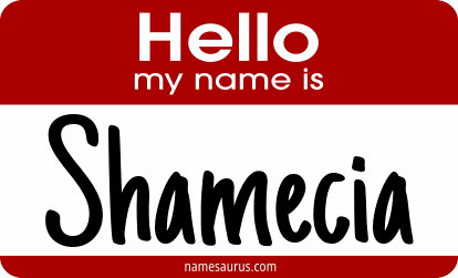 Hello my name is Shamecia png download