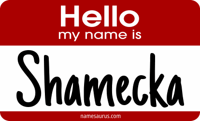 Hello my name is Shamecka png download