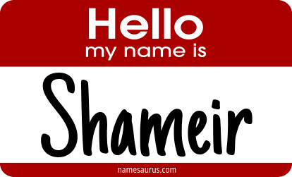 Hello my name is Shameir png download