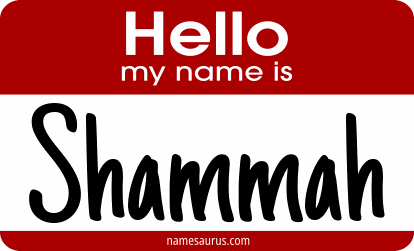 Hello my name is Shammah png download