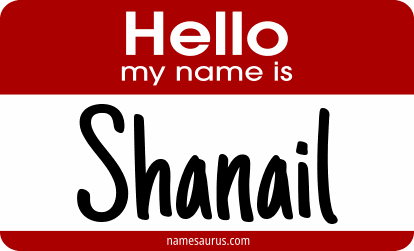 Hello my name is Shanail png download