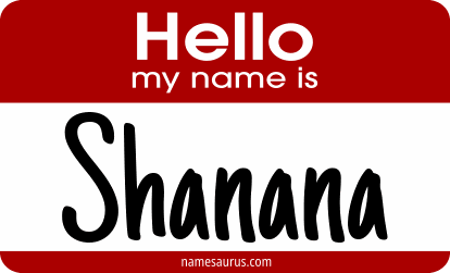 Hello my name is Shanana png download