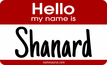 Hello my name is Shanard png download