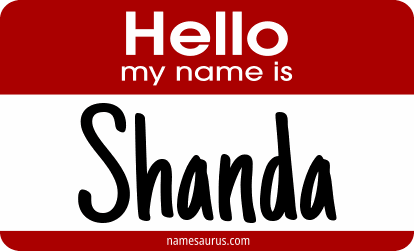 Hello my name is Shanda png download