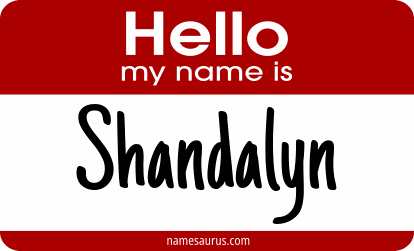 Hello my name is Shandalyn png download