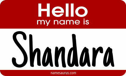 Hello my name is Shandara png download