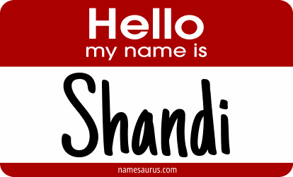 Hello my name is Shandi png download