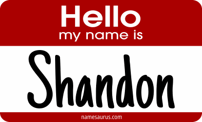 Hello my name is Shandon png download