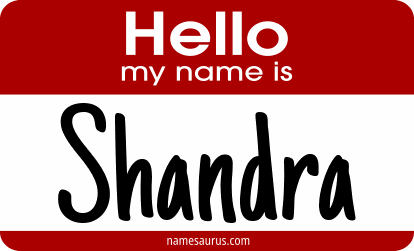 Hello my name is Shandra png download