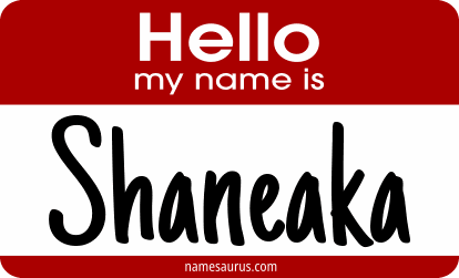 Hello my name is Shaneaka png download