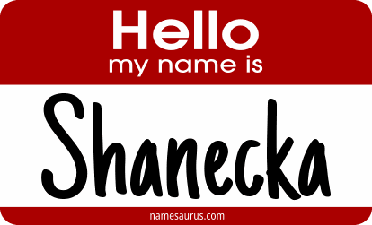 Hello my name is Shanecka png download