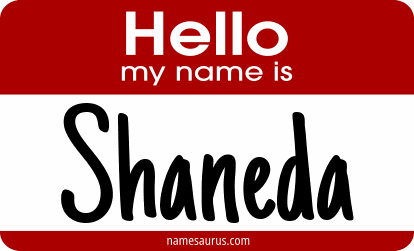 Hello my name is Shaneda png download