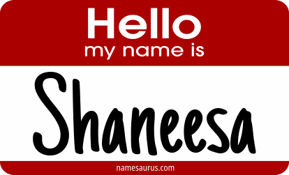 Hello my name is Shaneesa png download
