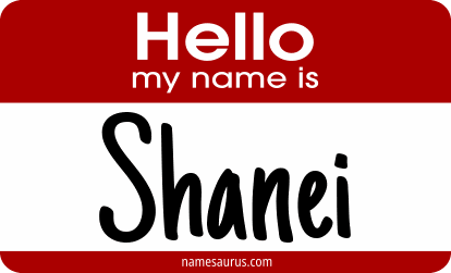 Hello my name is Shanei png download