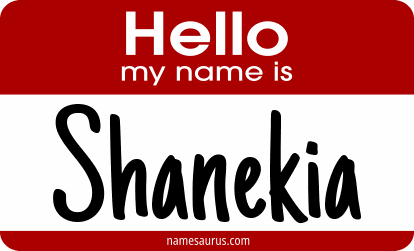 Hello my name is Shanekia png download