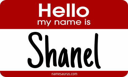 Hello my name is Shanel png download