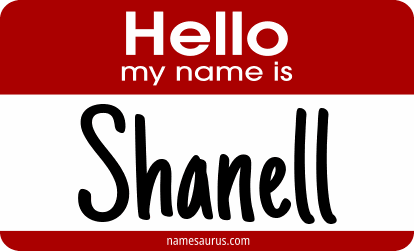 Hello my name is Shanell png download
