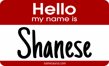Hello my name is Shanese png download