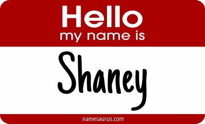 Hello my name is Shaney png download