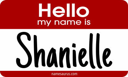 Hello my name is Shanielle png download