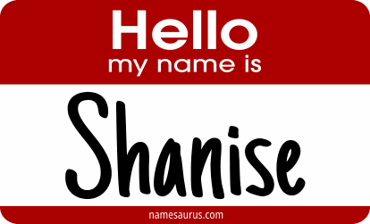 Hello my name is Shanise png download