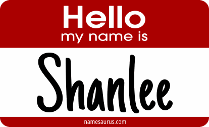 Hello my name is Shanlee png download