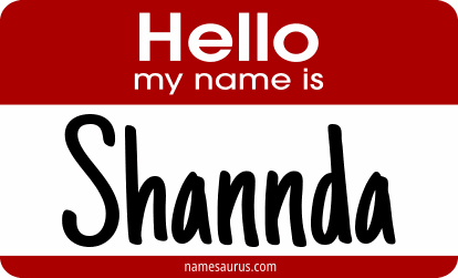 Hello my name is Shannda png download