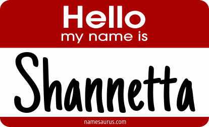 Hello my name is Shannetta png download