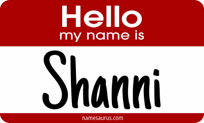Hello my name is Shanni png download