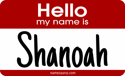 Hello my name is Shanoah png download