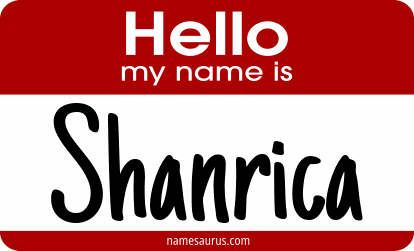 Hello my name is Shanrica png download