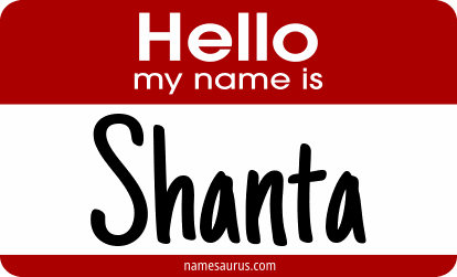 Hello my name is Shanta png download