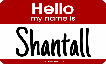 Hello my name is Shantall png download
