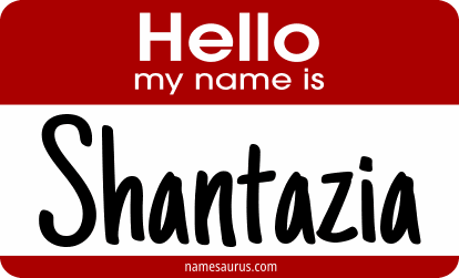 Hello my name is Shantazia png download
