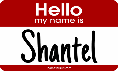 Hello my name is Shantel png download