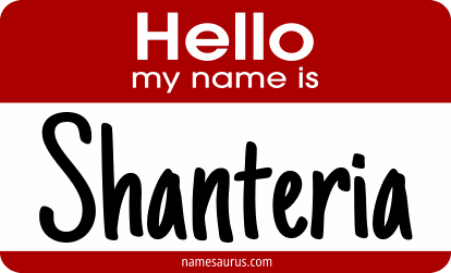 Hello my name is Shanteria png download