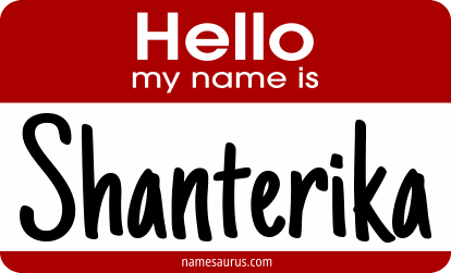 Hello my name is Shanterika png download