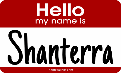 Hello my name is Shanterra png download