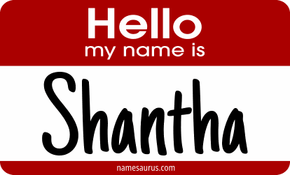 Hello my name is Shantha png download