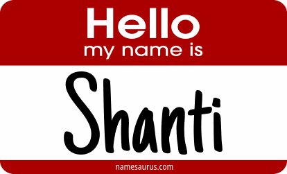 Hello my name is Shanti png download