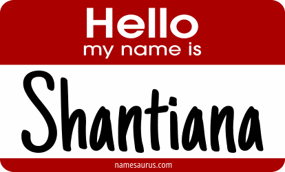 Hello my name is Shantiana png download