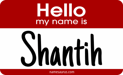 Hello my name is Shantih png download