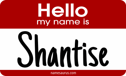 Hello my name is Shantise png download