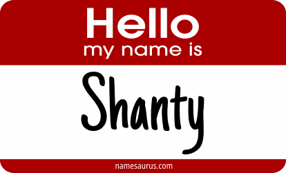 Hello my name is Shanty png download